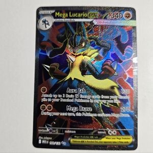 Mega Lucario EX Pokémon Card
